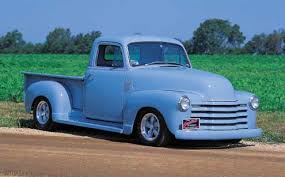Image result for Brockway Light Blue 1948 Truck