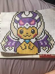 Lunala Pikachu Pixel Art Pokemon Amino A piece done for streetpassncl, where they had a competition to design a pikachu cosplay. lunala pikachu pixel art pokemon amino