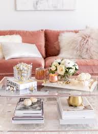 A theme that's trending right. Sydne Style Shows How To Style A Coffee Table For Glam Halloween Decor Sydne Style