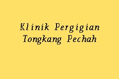 Klinik pergigian rengit is a dental clinic in batu pahat, johor that serves your dental needs at a very affordable fee! Klinik Pergigian Tongkang Pechah Klinik Gigi In Batu Pahat