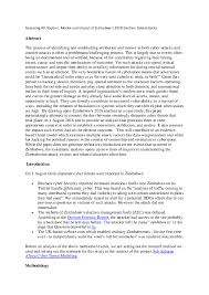 Pdf Assessing Attribution Motive And Impact Of Zimbabwes 2018 Election Cyberattacks Arthur E Gwagwa Academia Edu