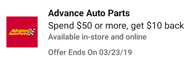 Select the brand name of the gift card you wish to verify and enter the gift card information on at this point, you may be asked to submit your gift card's number and the gift card pin to verify the balance. Expired Advance Auto Parts Amex Offer Spend 50 Get 10 Back 20 Discount On Gift Card Gc Galore