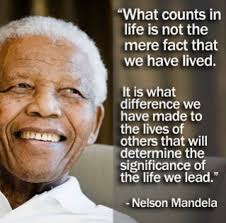 What Counts In Life Is Not The Mere Fact That We Have Lived It Is What Difference We Have Made To The Lives Of Other Youth Quotes Important Life Lessons Words
