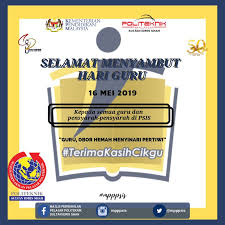 Begitulah semangat tema hari guru kebangsaan yang diangkat pada tahun ini; Mpp Psis Twitterren Selamat Hari Guru Di Ucapkan Kepada Semua Pendidik Pendidik Terima Kasih Kerana Menyumbang Kedalam Kejayaan Kami Guru Obor Hemah Menyinari Pertiwi Mpppsis Samasamanaik Https T Co 0qqapqo7ou