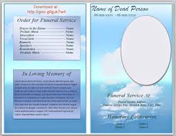 Free Funeral Program Templates Download Pics Free Memorial Service Funeral Program Template Free Free Brochure Template Pamphlet Template