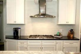 Frosted White Glass Subway Tile Kitchen Backsplash Found At Http Www Subwaytileoutlet Com Tile Desi Glass Subway Tile Kitchen Remodel Kitchen Black Counter