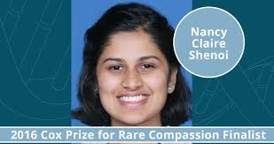 Introducing Nancy Shenoi, 2016 Cox Prize for Compassion Finalist
