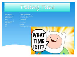 Maybe you would like to learn more about one of these? Telling Time Nama Sekolah Smk 1 Cangkringan Ppt Download