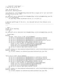 Upon its initial start, it may throw some file not found error messages. Crash 2020 08 05 22 24 58 Server Pdf Computer Architecture Computing