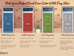 Red is associated with the heat of energy, passion and love. Best Feng Shui Front Door Colors