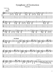 Maybe you would like to learn more about one of these? Megadeth Symphony Of Destruction Pdf Musical Compositions Musical Forms