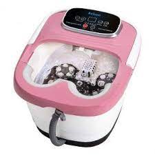 Reluen Heated Foot Spa Massager W Electric Heat Jets Heated Foot Spa Foot Spa Light Therapy