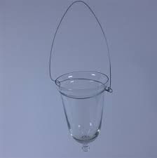 Betty clear tea light candle holder. Large Hanging Votive Candle Holder Pack Of 4
