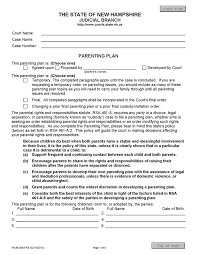 Get information on new parent emotions, motherhood, fatherhood, and sleep deprivation. Free New Hampshire Parenting Plan Form Pdf 134kb 8 Page S
