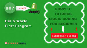 I would go with this solution over the response.write() if you want more elements on your page than just hello world, if you don't then the response.write should suffice. 07 Hello World Shopify Tutorial Liquid Programming Or Coding Theme Development For Beginner In Hi Youtube