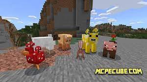 Want to get animals and mobs from minecraft earth in your bedrock edition? Minecraft Earth Mobs Plus Addon 1 13 1 12 Minecraft Bedrock Mod Addons