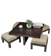 Throughout each having one side edge of wood under it, mark a dot every 2 inches, about ½ inches. Coffee Table With Stools You Ll Love In 2021 Visualhunt