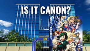Similar to 'my hero academia' all. Is The My Hero Academia Two Heroes Movie Canon Capsule Corp Gear