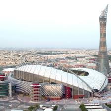 The stadium is still under construction, and it'll have the capacity for almost 45,000 spectators. Kuhlsystem Inklusive Das Erste Wm Stadion In Katar Steht Blick