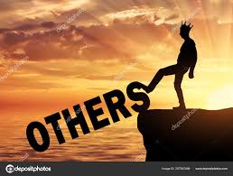 Concept of egoism and ego Stock Photo by ©Prazisss 257387498
