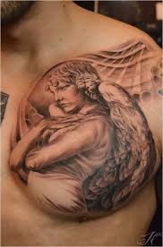 Wings always get mentioned when talking about the best chest tattoos for men. 15 Angel Chest Tattoo Design Ideas For Men