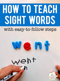 How To Teach Sight Words The Measured Mom