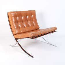 The barcelona chair was designed for the german pavilion, germany's exhibition for the barcelona world fair of 1929. Cognac Leather Barcelona Chair By Ludwig Mies Van Der Rohe For Knoll 1990s 84021