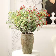 Real touch flowers baby's breath bush in beige ivory $18.00 best latex flowers, this faux flower ivory baby's breath bush is perfect to add to any centerpiece for a sweet detail. Ins Artificial Gypsophila Flowers Branch Fake Babies Breath Flowers Home Wedding Decoration Special Discount 582812 Goteborgsaventyrscenter
