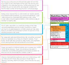 learn nutrition label facts get healthy eating tips