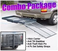 Wheelchair lifts for buildings are offered in two basic types: 4 Pc Set Combo Package For Wheelchair Mobility Scooter Hitch Carrier