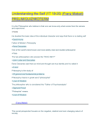 Among these were the spu. 431048479 Understanding The Self Quiz Prelim Midterm Studocu