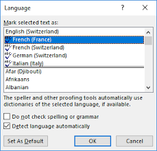 Word Outlook Not Respecting Language Settings Not Detecting Language Microsoft Community