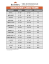 Simms Guide Classic Wader Size Chart