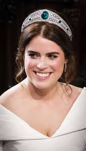 From when it was made, to the type of stones in it. Eugenie S Wedding Tiara Is Strikingly Similar To The One Meghan Markle Wore At Her Wedding