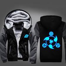 Anime Naruto Akatsuki Cosplay Costume Luminous Jacket Thicken Hoodie Hoodies Hoodie Coat Sweatshirts Hoodie