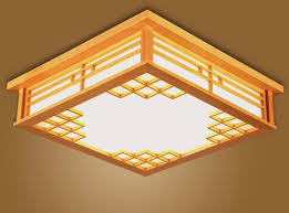 Japanese Ceiling Lights Led Lamp E27 Tatami Bedroom Living Room Light Home Lamp Ceiling Lights Bedroom Led Lamps Wood Ceiling Lamp