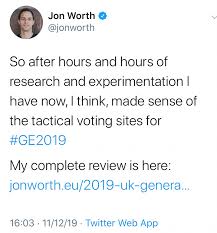 Tactical Voting Ge2019 Bremain In Spain