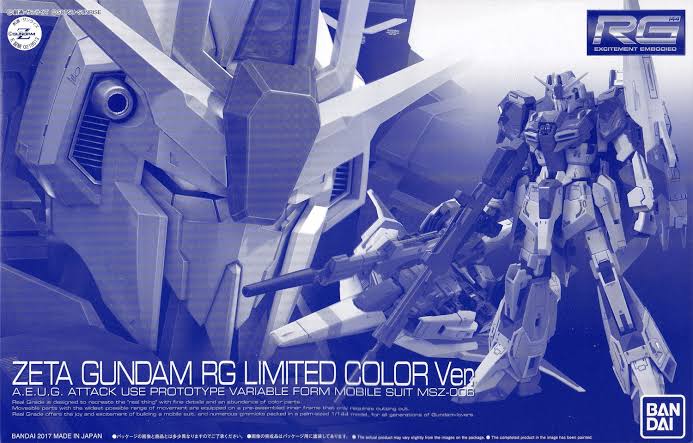 RG 1/144 MSZ-006 Zeta Gundam [Limited Color Ver.]