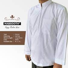 Tentunya, desain yang di suguhkan lebih elegan dan mewah. Jual Desain Baru Baju Koko Muslim Pria Dewasa Putih Polos Lengan Panjang Mid Resleting Di Lapak Nsc Online Bukalapak