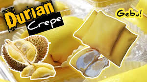 Pesta durian nampaknya masih belum reda. Resepi Durian Crepe Durian Crepe Recipe Youtube