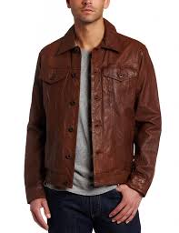 Levi S Leather Trucker Jacket Leather Jacket Men Leather Jacket Men Shirt Style