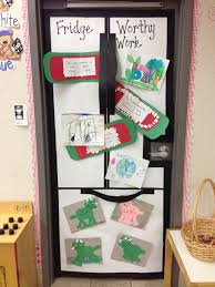 Fridge Worthy Work Never A Plain Door In My Room Displaying Student Work School Library Displays Preschool Education