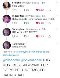 The above is the first, tweet she posted confirming to minecraft fans that its servers are not shutting down in 2020. Shubble Wilbur Soot Tommyinnit Nihachu Pokimane In 2021 Dream Smp Mcyt Tweets Wilbur Soot