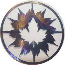 Iron wall decor, gold metal maple leaf wall decor round wall ornaments,easy installation great for bedroom hanging parts hotel wall decoration, round wall sculptures(gold). Maple Leaf And Sun Metal Art Wall Decor 23 5 Inches Heat Colored Everything Else Amazon Com