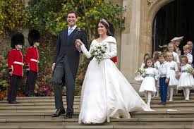 But, receptions require an outfit change. Princess Eugenie Royal Wedding Guide To Date Location Ring And Dress