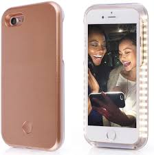 Amazon Com Lntech Selfie Phone Case Compatible With Iphone 6 Plus 6s Plus Rechargeable Led Light Up Flash Lighting Selfie Case Illuminated Cover Rose Gold Iphone6 Plus 6s Plus Electronics
