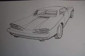 Fantasy Car Drawing By David Storm | Fine Art America