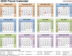 2019 2020 Financial Year Calendar In 2020 Payroll Calendar Excel Calendar Template Printable Calendar Template