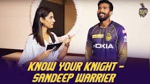 Sandeep warrier debuts as india opt to bat. My Whatsapp Status Is Know Your Knight Sandeep Warrier Youtube