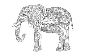 49 Zentangle Animals Inspiration To Get Started Tangling In 2020 Zentangle Animals Animal Outline Cute Elephant Drawing